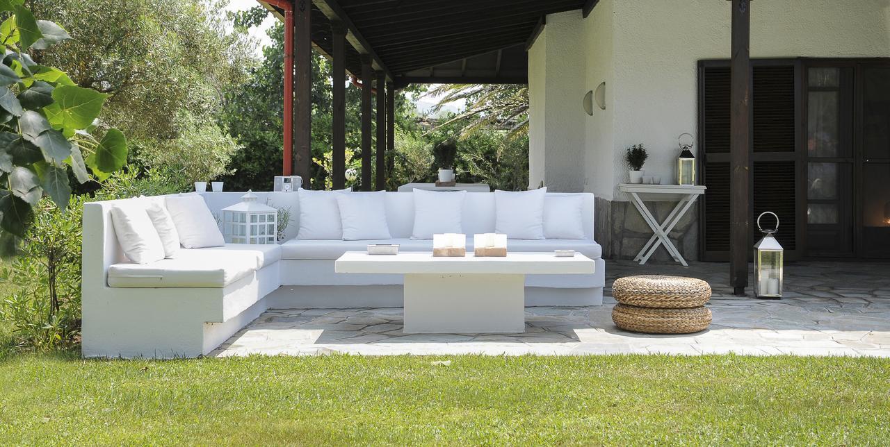The Seascape Villa By Luxlikehome Skala Fourkas Bagian luar foto